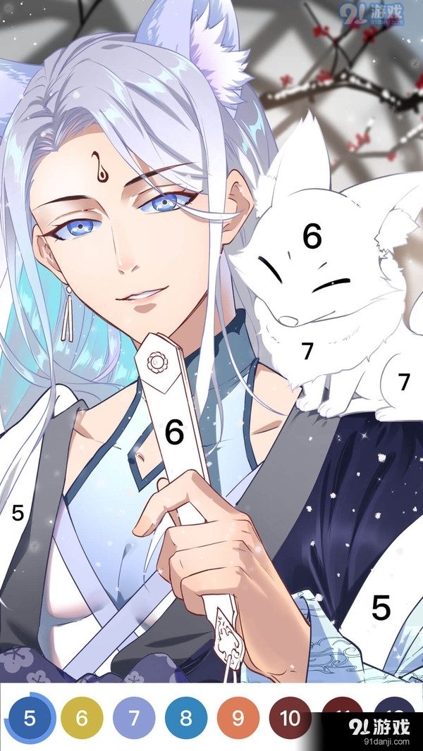 泡泡填色4