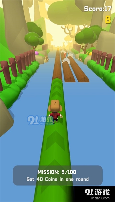酷跑伐木工3d3