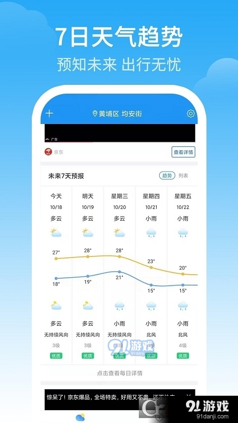 最佳天氣預(yù)報(bào)手機(jī)版2