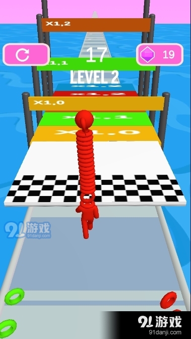長脖子堆棧跑3