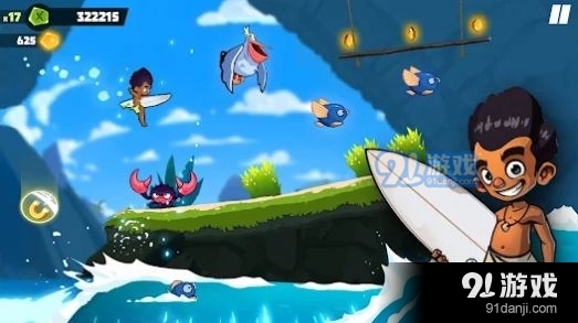 壽司沖浪粉碎海浪中文版3