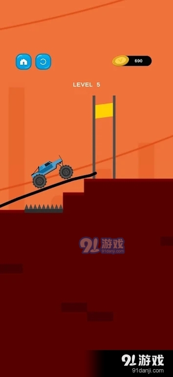 繪制橋梁拯救車輛3