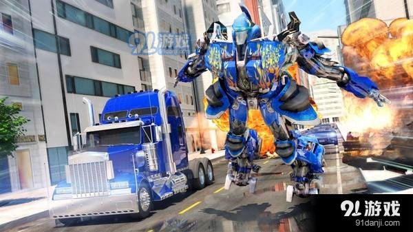 變形卡車擎天柱正版2