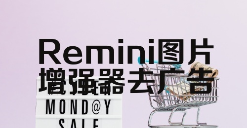 Remini图片增强器去广告