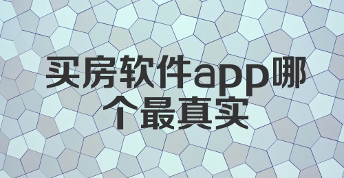 买房软件app哪个最真实