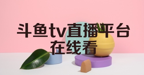 斗鱼tv直播平台在线看