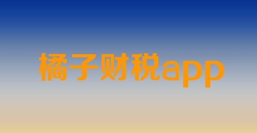 橘子财税app