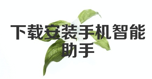 下载安装手机智能助手