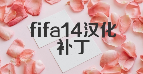 fifa14汉化补丁