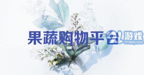 果蔬购物平台