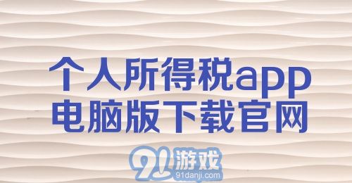 个人所得税app电脑版下载官网