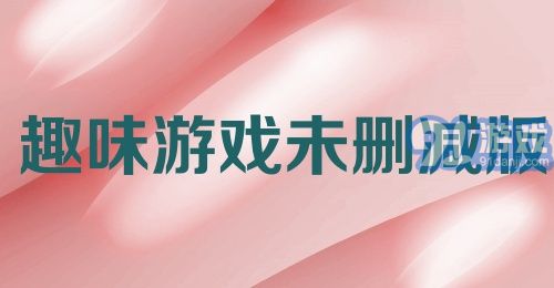 趣味游戏未删减版