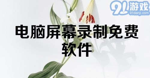 电脑屏幕录制免费软件