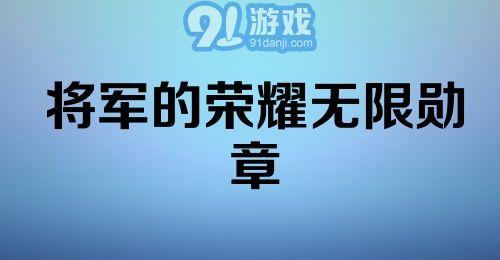 将军的荣耀无限勋章