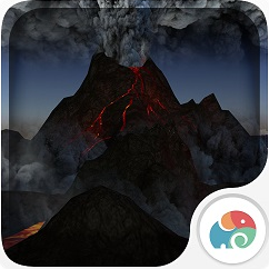 3D火山梦象动态壁纸