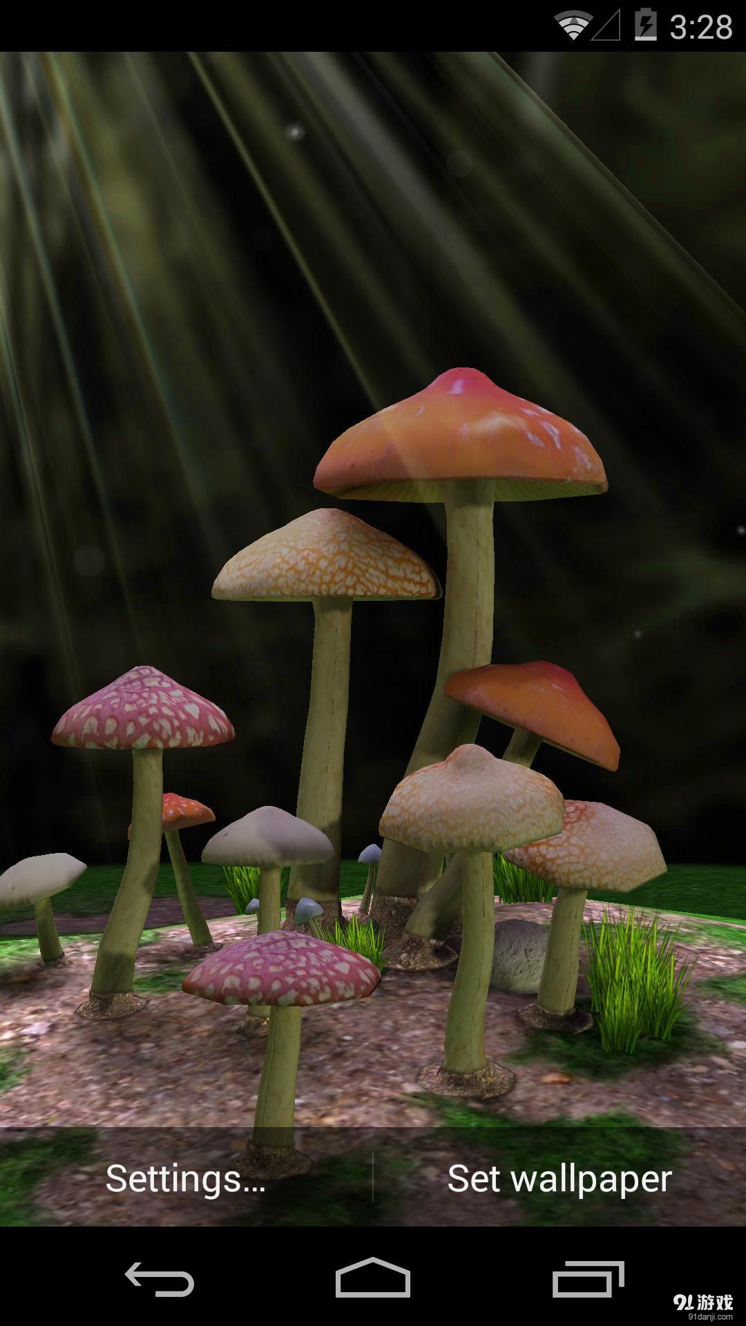 3D蘑菇：夢(mèng)象動(dòng)態(tài)壁紙4