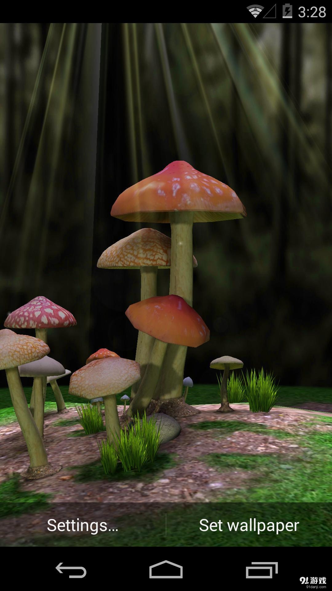 3D蘑菇：夢(mèng)象動(dòng)態(tài)壁紙3