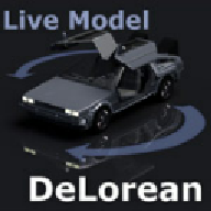 FGG Live Model DeLorean