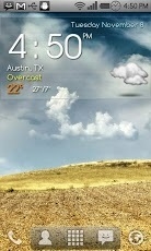 Digital clock weather3
