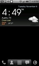 Digital clock weather2