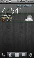Digital clock weather7