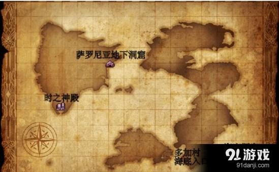 经典RPG梦幻巨制之作 最终幻想3地图一览