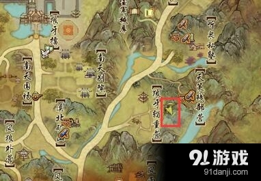 《剑网3》门派宠物 洛阳战乱情报箱子地点截图