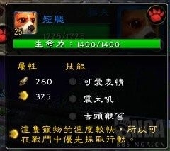 《魔兽世界》宠物对战世界任务