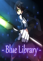 蓝色图书馆