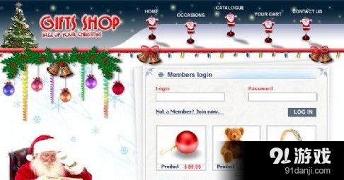 圣诞节网页制作工具