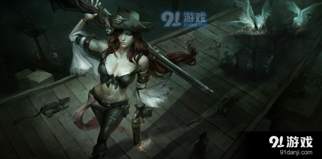 《LOL》赏金厄运小姐故事更新 全新精美插画公布