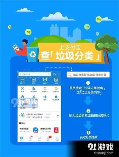支付宝垃圾分类小程序使用方法