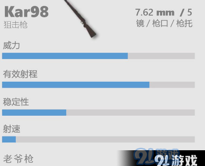 香肠派对kar98怎么样？kar98武器介绍