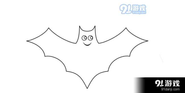QQ画图红包蝙蝠图案如何绘制？蝙蝠图案绘制流程图文介绍