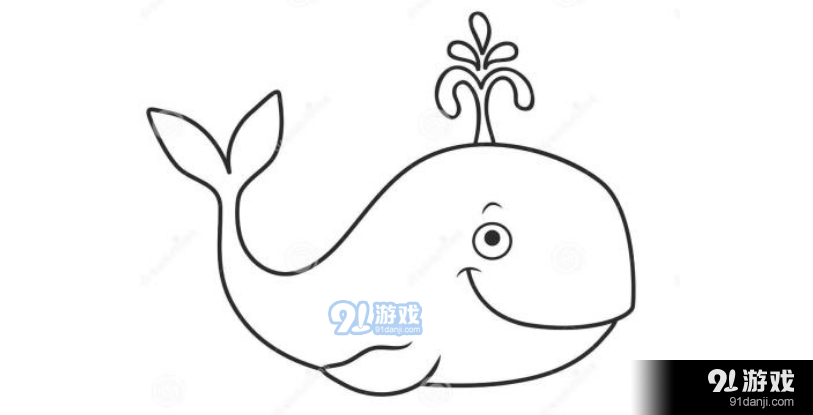 QQ画图红包鲸鱼图案如何绘制？鲸鱼图案绘制流程图文一览
