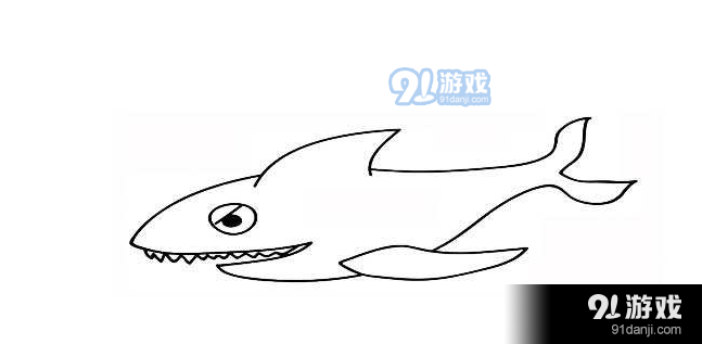 QQ红包鲨鱼图案怎么画好识别？鲨鱼图案最容易识别画法分享