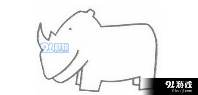 QQ红包犀牛图案怎么画好识别？犀牛图案最容易识别画法分享