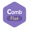 Comb_flat图标包