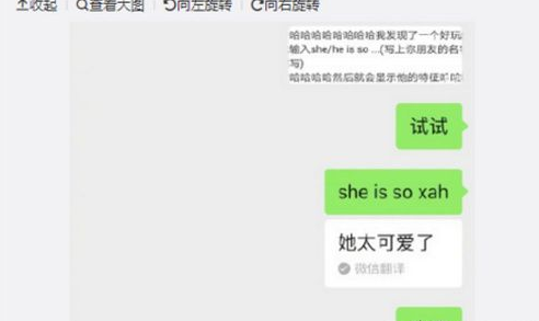 微信she is so梗含义出处解析 微信she is so梗玩法教学一览