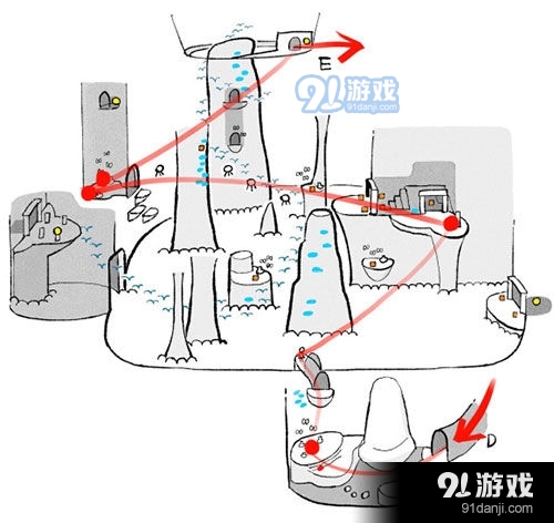 Sky光遇雨林平面图教程 Sky光遇雨林通关图文攻略]