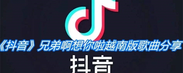 《抖音》兄弟啊想你啦越南版歌曲分享