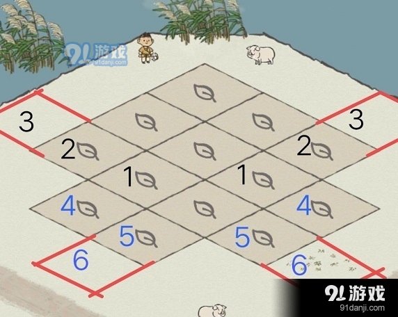 《江南百景图》五角池塘布局方法