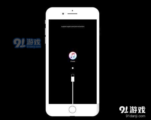 iphone开机一直白苹果闪烁怎么回事