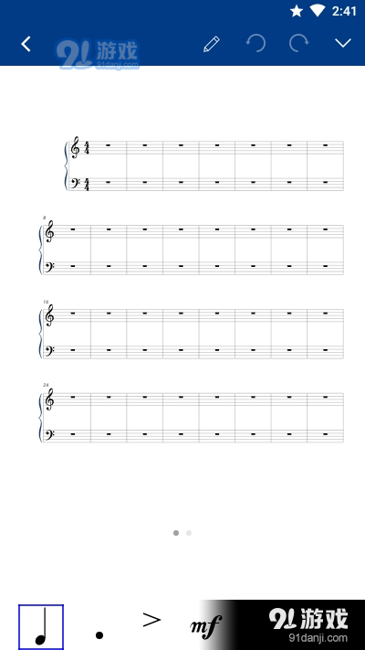 Notation Pad五线谱乐谱编辑器