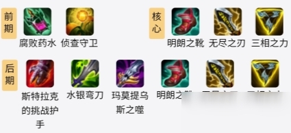 《LOL》S11赛季船长出装推荐