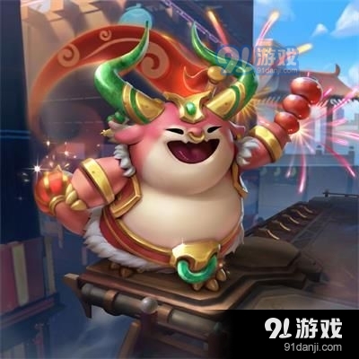 《LOL》小小英雄福牛新年胖胖龙外观展示