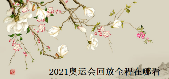 2021奥运会回放全程在哪看